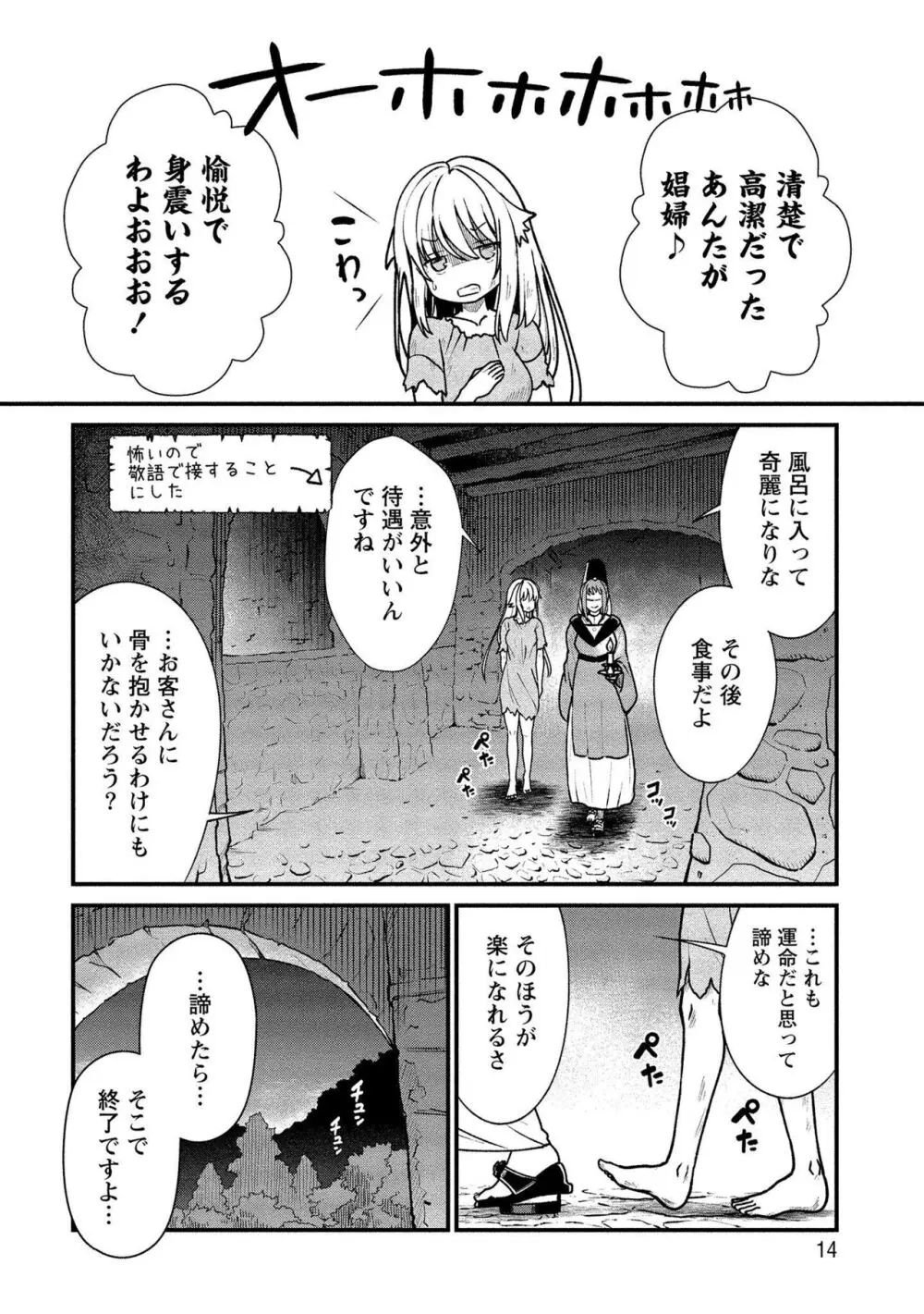 くっ殺せの姫騎士となり、百合娼館で働くことになりました。vol.1【電子限定ペーパー付き】 Page.14