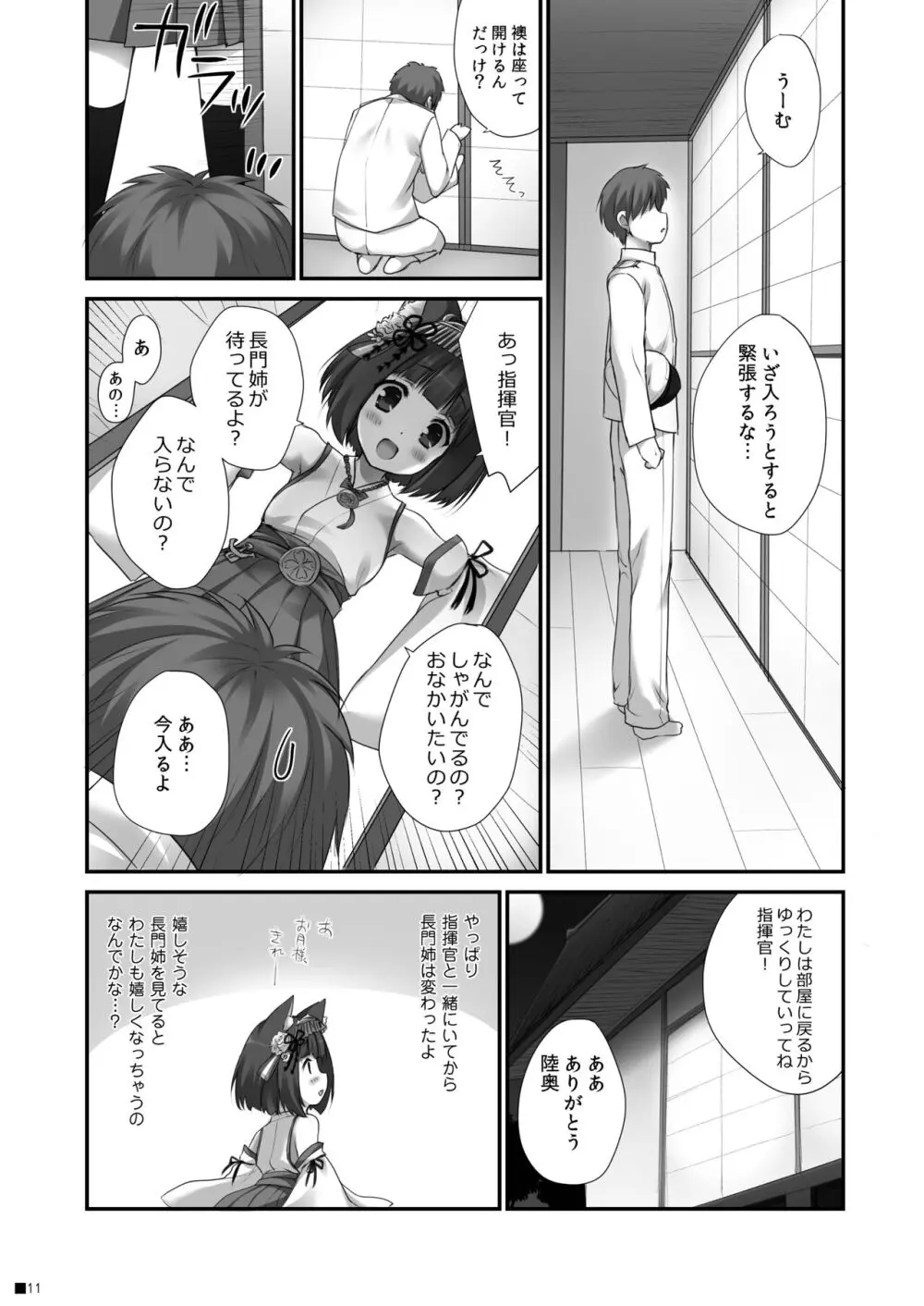 長門のお・も・て・な・し Page.10