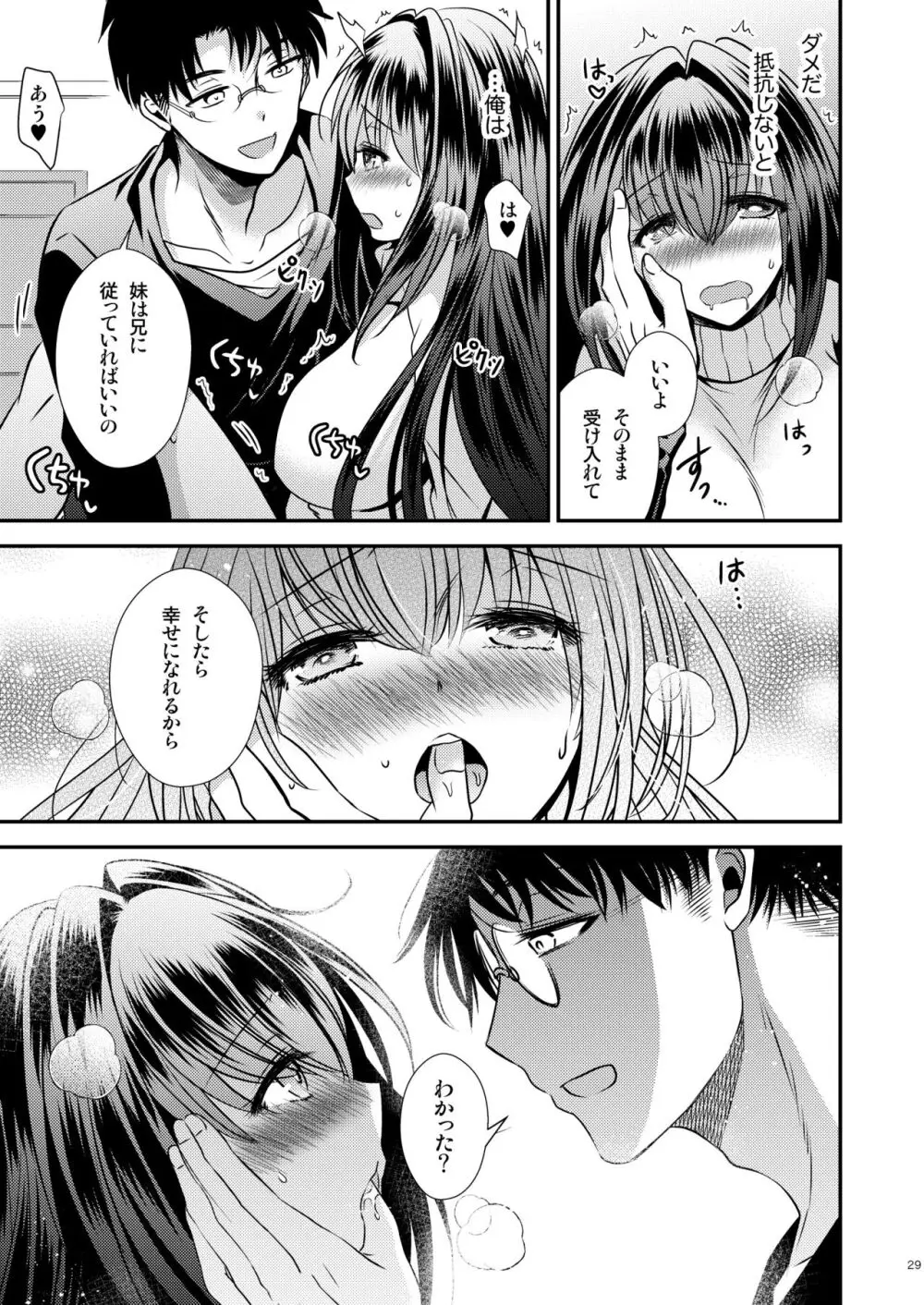 性欲処理に使っていた妹と入れ替わった兄 Page.29