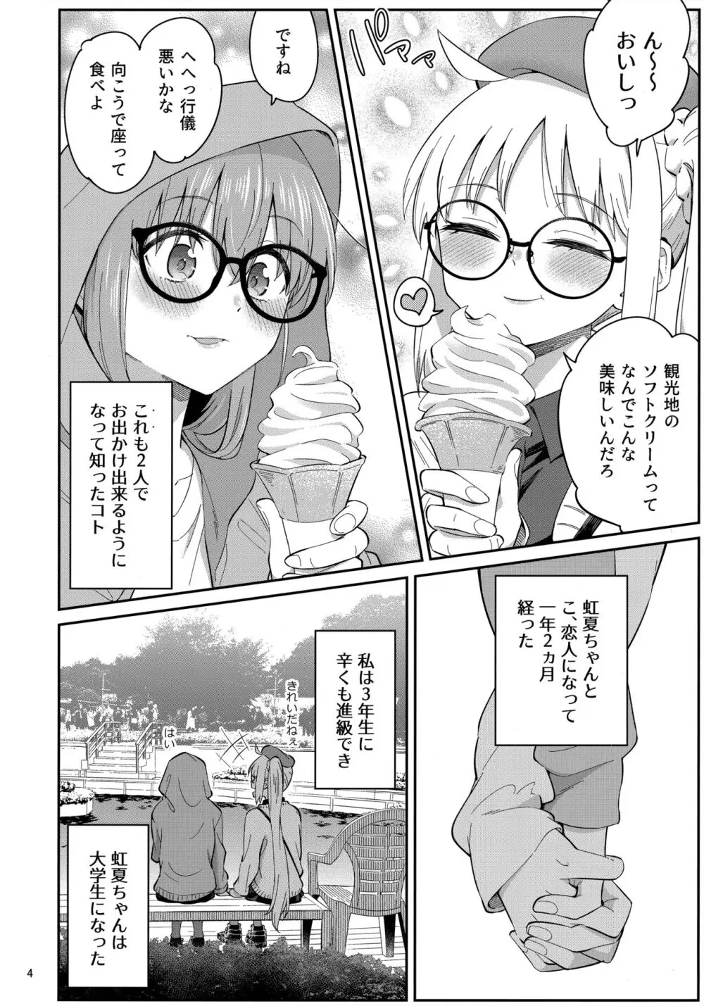 熱を交ぜて芯を溶かして Page.3