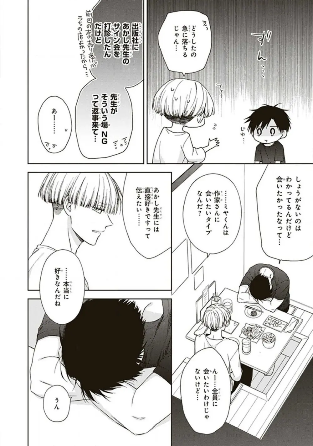 BLマンガ家くん、エッチな××をする Page.14