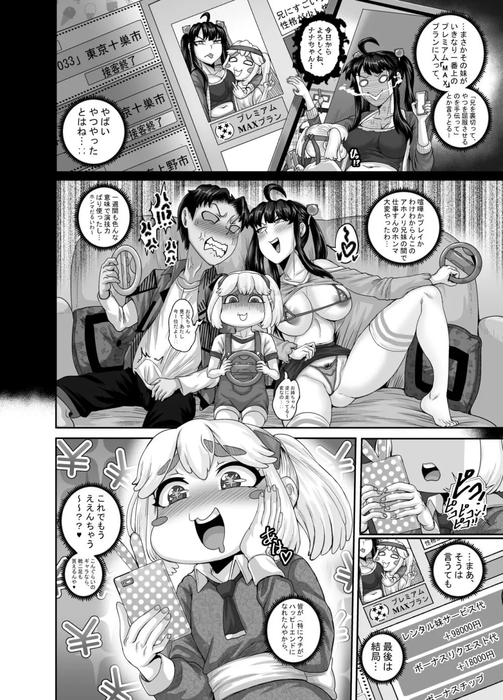 ムカつく妹はちゃんと叱らなくちゃ‼スリー！！！ Page.36