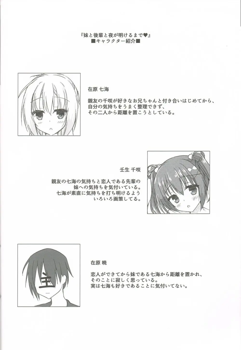 妹と後輩と夜が明けるまで♥ Page.3