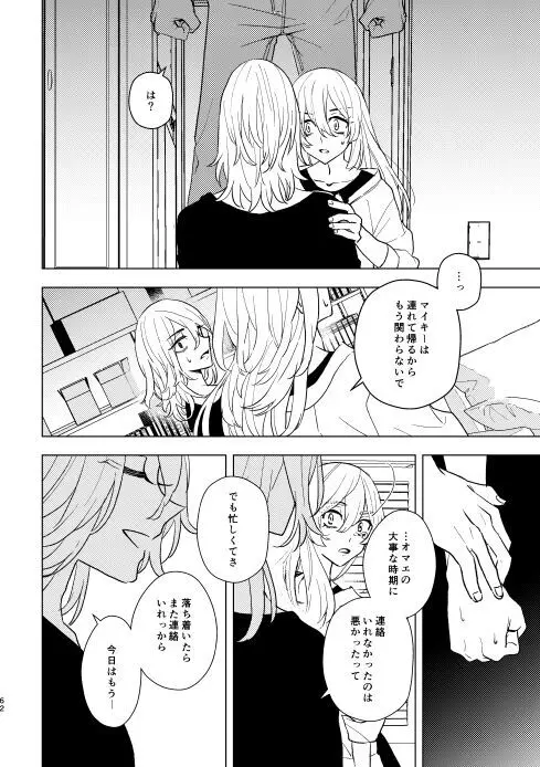 どうしたって救われないよ。 Page.61