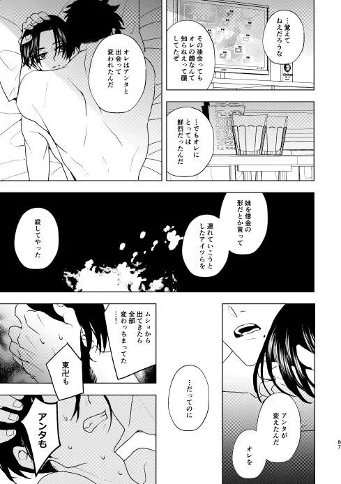 どうしたって救われないよ。 Page.86