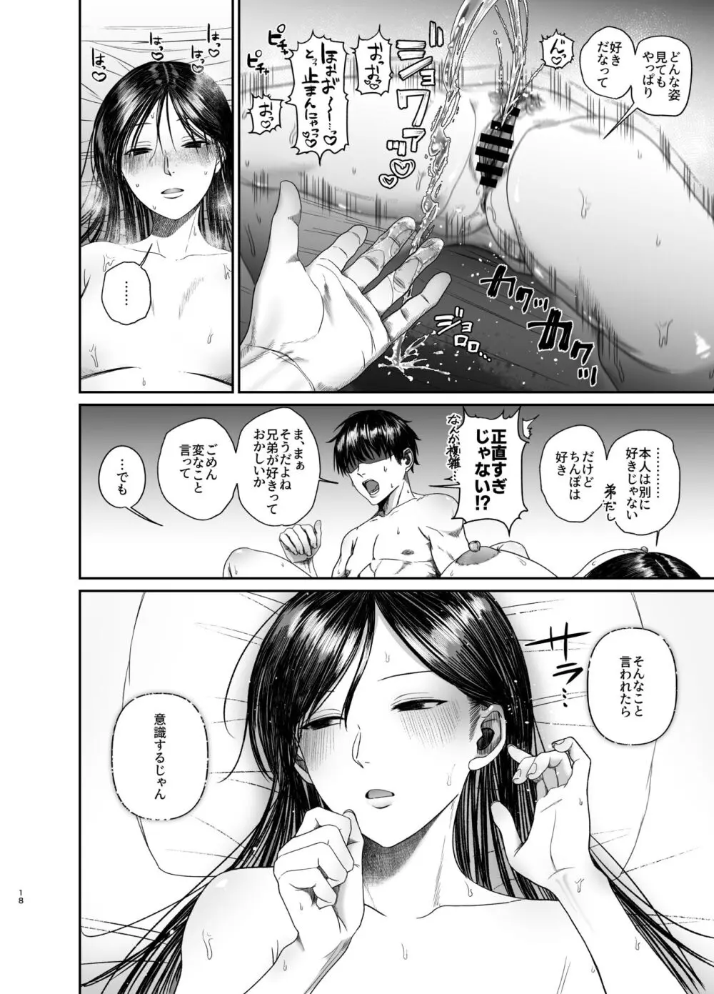 姉でシコる弟とオナりたい姉が遭遇した結果 Page.18