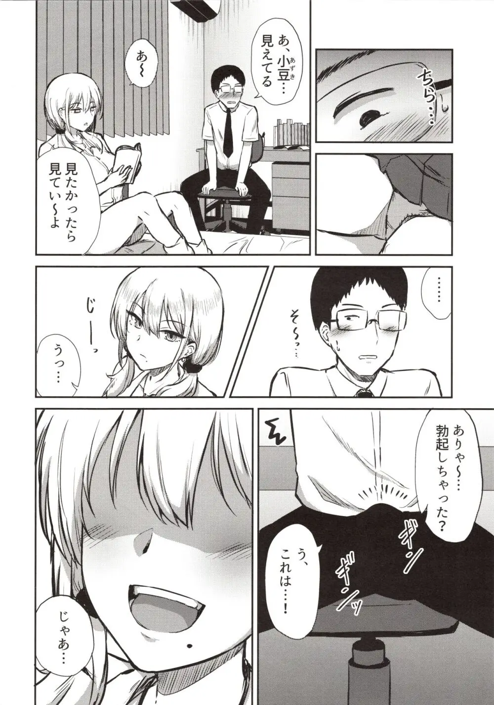 ありゃ、勃起しちゃったんだwじゃ~今日もあたしのま○こ貸したげよっか? Page.2