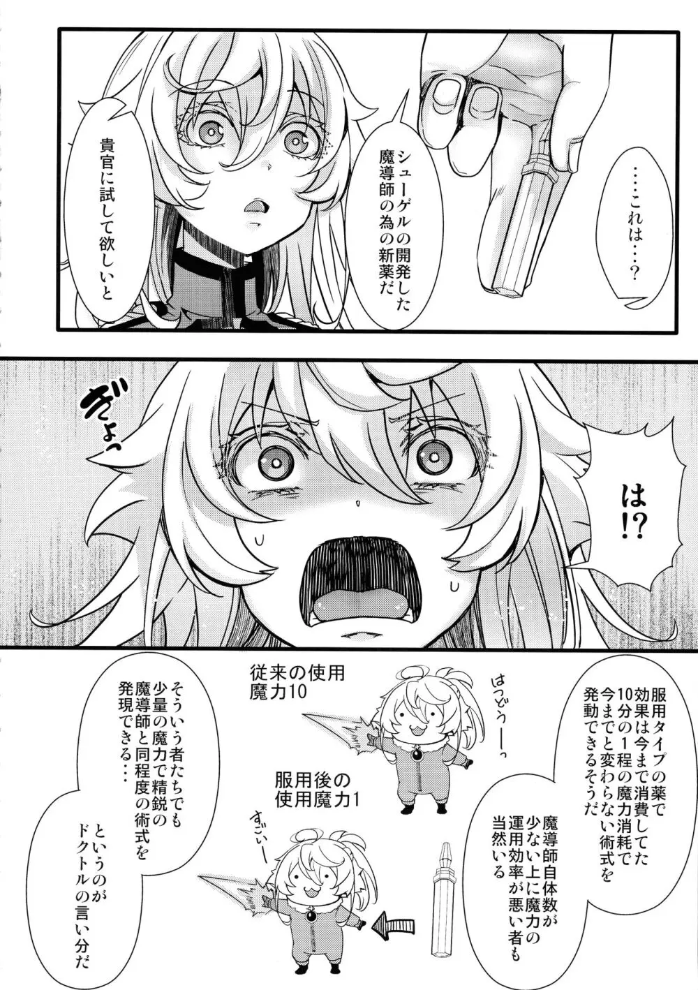 ターニャちゃんが副作用で大変な事になる話 Page.8