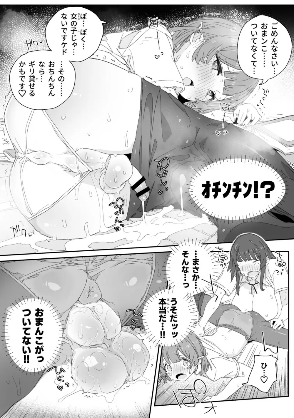 わたしの風紀を乱すんじゃない!!! ~性欲つよつよふたなり風紀委員長が男の娘で乱れちゃったそのワケ~ Page.8