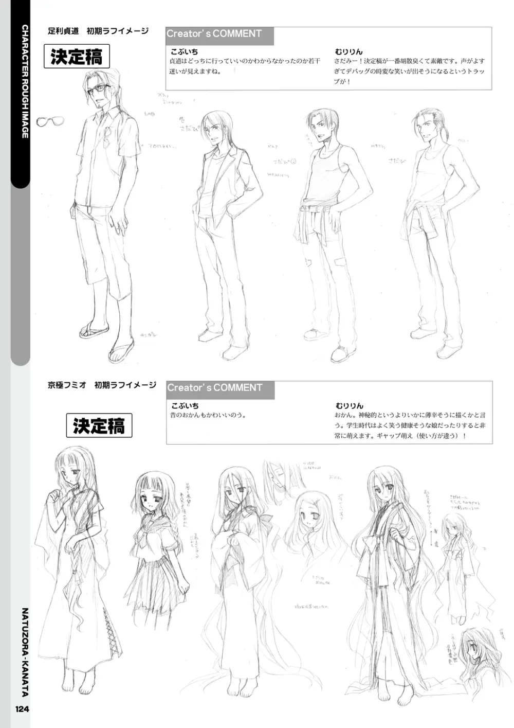 夏空カナタ オフィシャル・ビジュアルファンブック Page.126