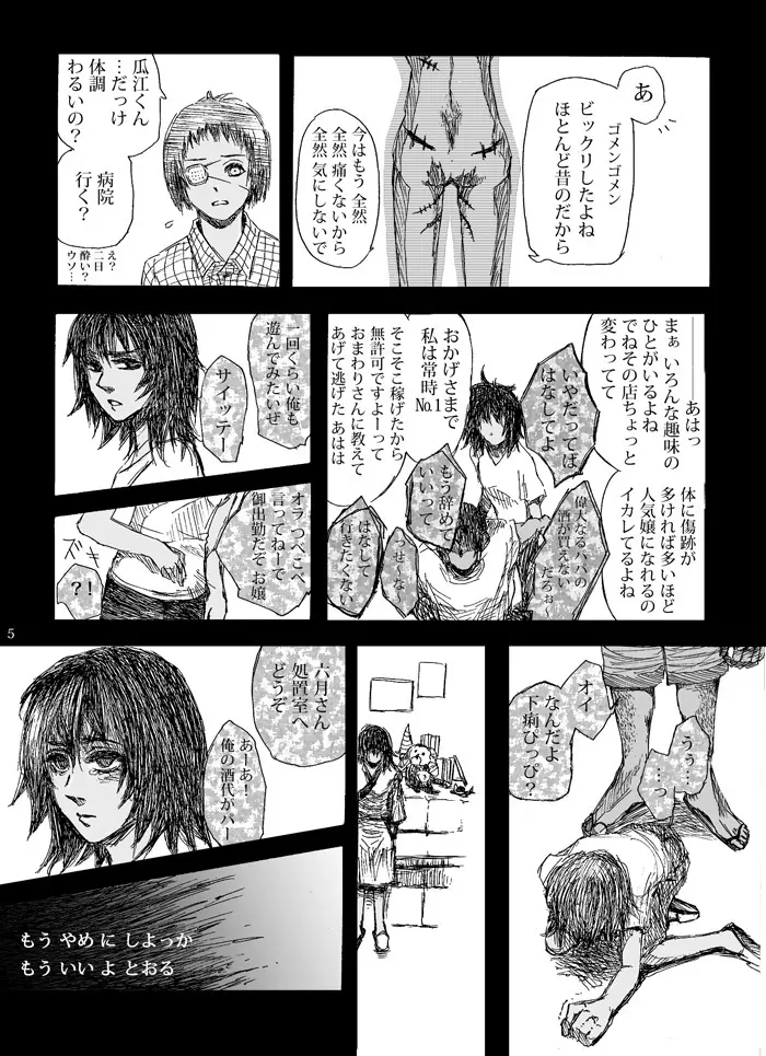 うりむつまんが Page.6