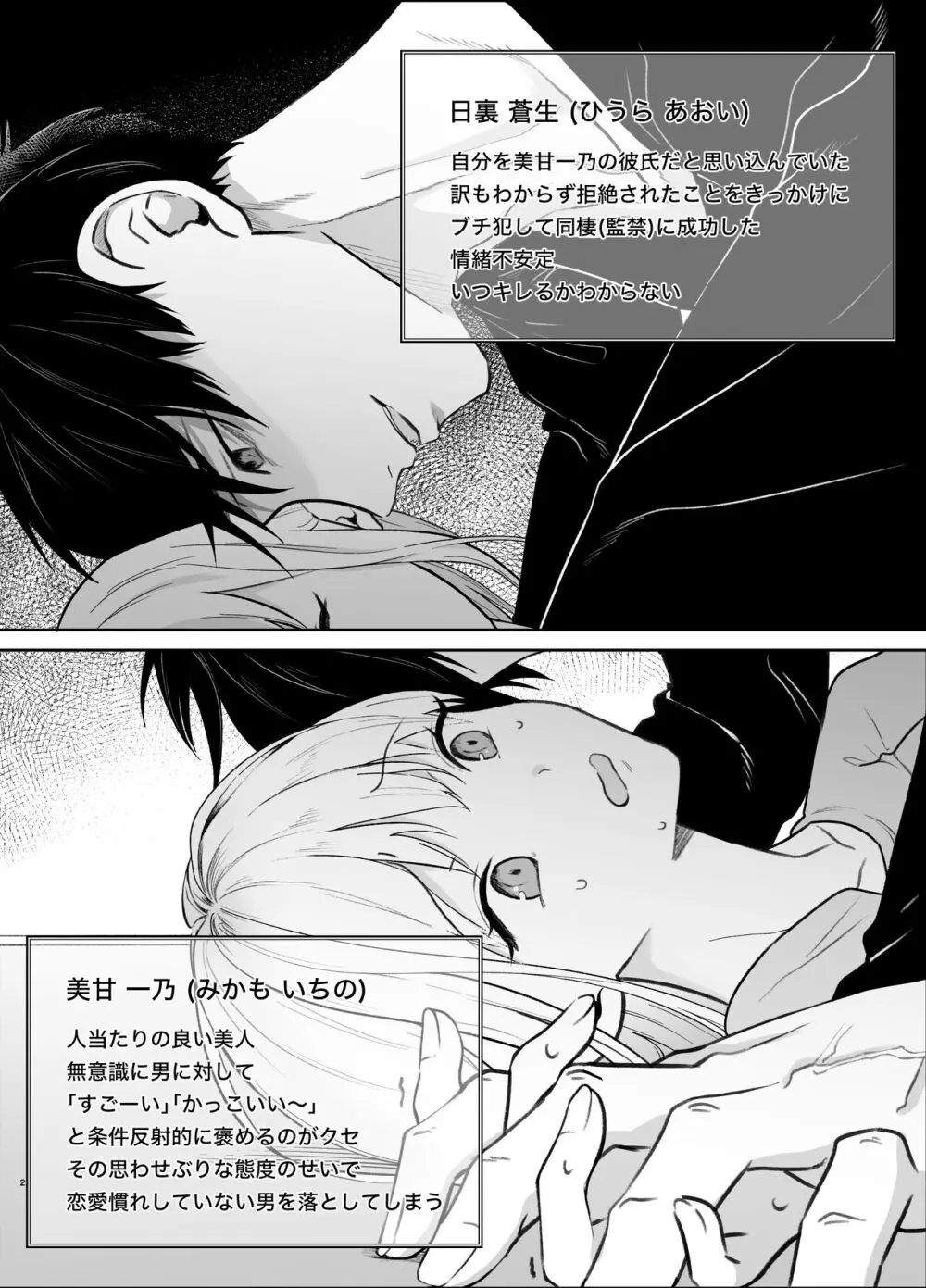 優しい先輩の正体は狂愛のヤンデレ男子2 Page.2