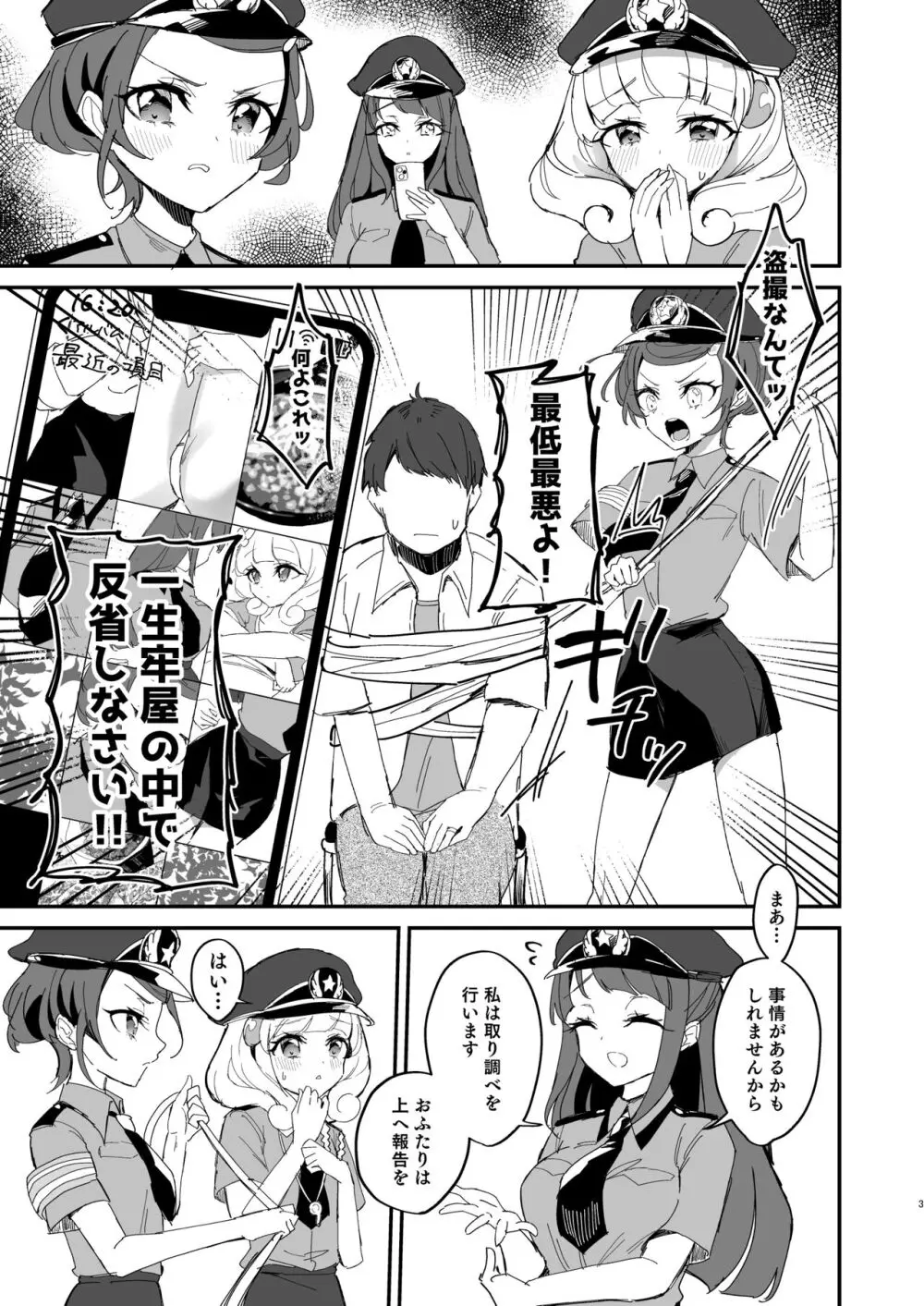 ポリまど～ポリスまどかさんに逮捕された日の記録～ Page.3