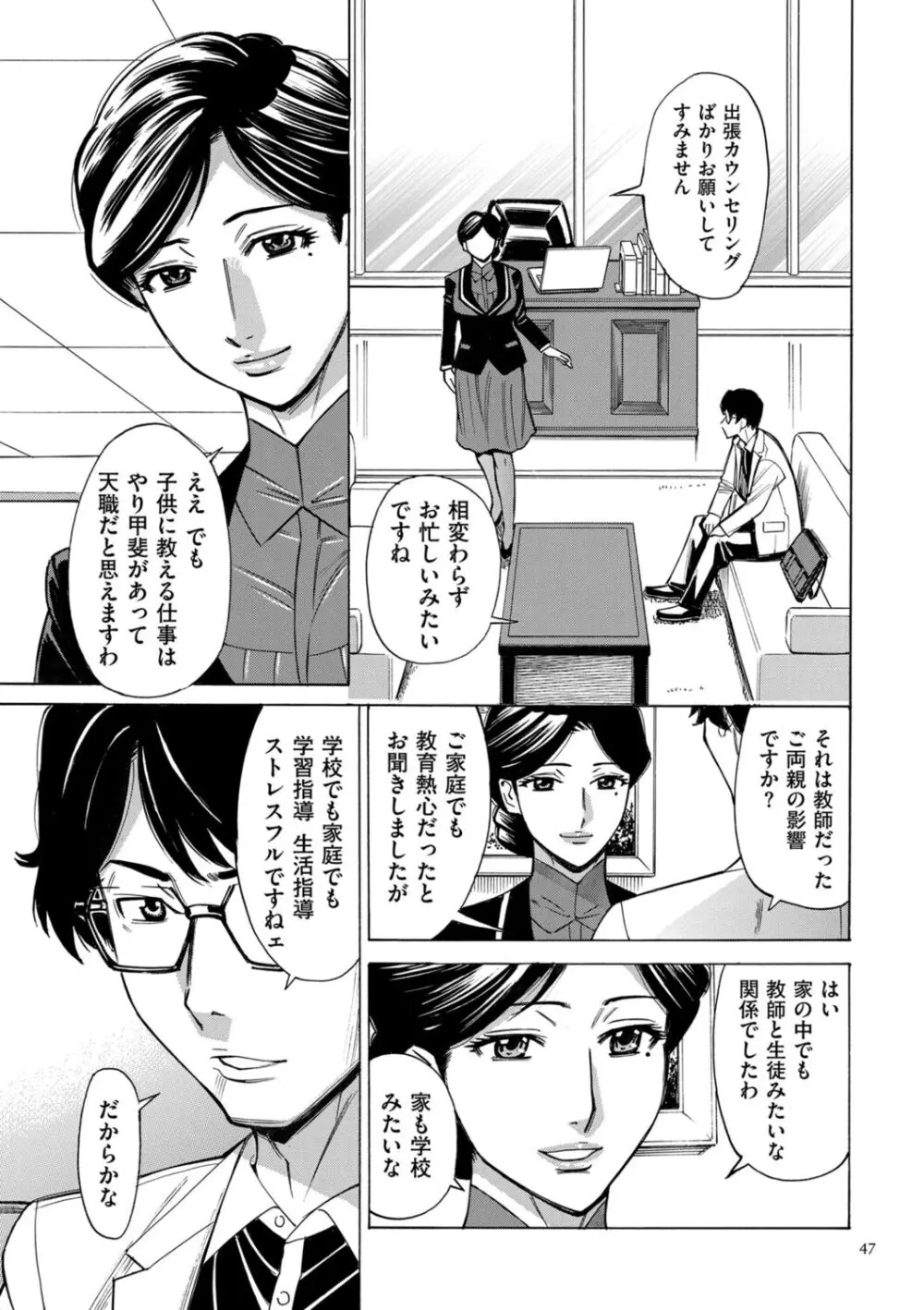 人妻ヒプノセラピー Page.47