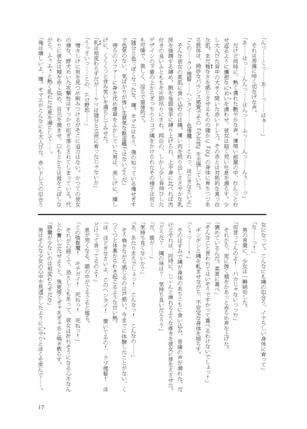 秘匿された艦縛録・水雷戦隊の乙女たち Page.14