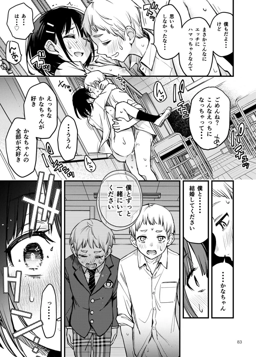 処女が童貞との初体験で目覚めちゃう話3 Page.83