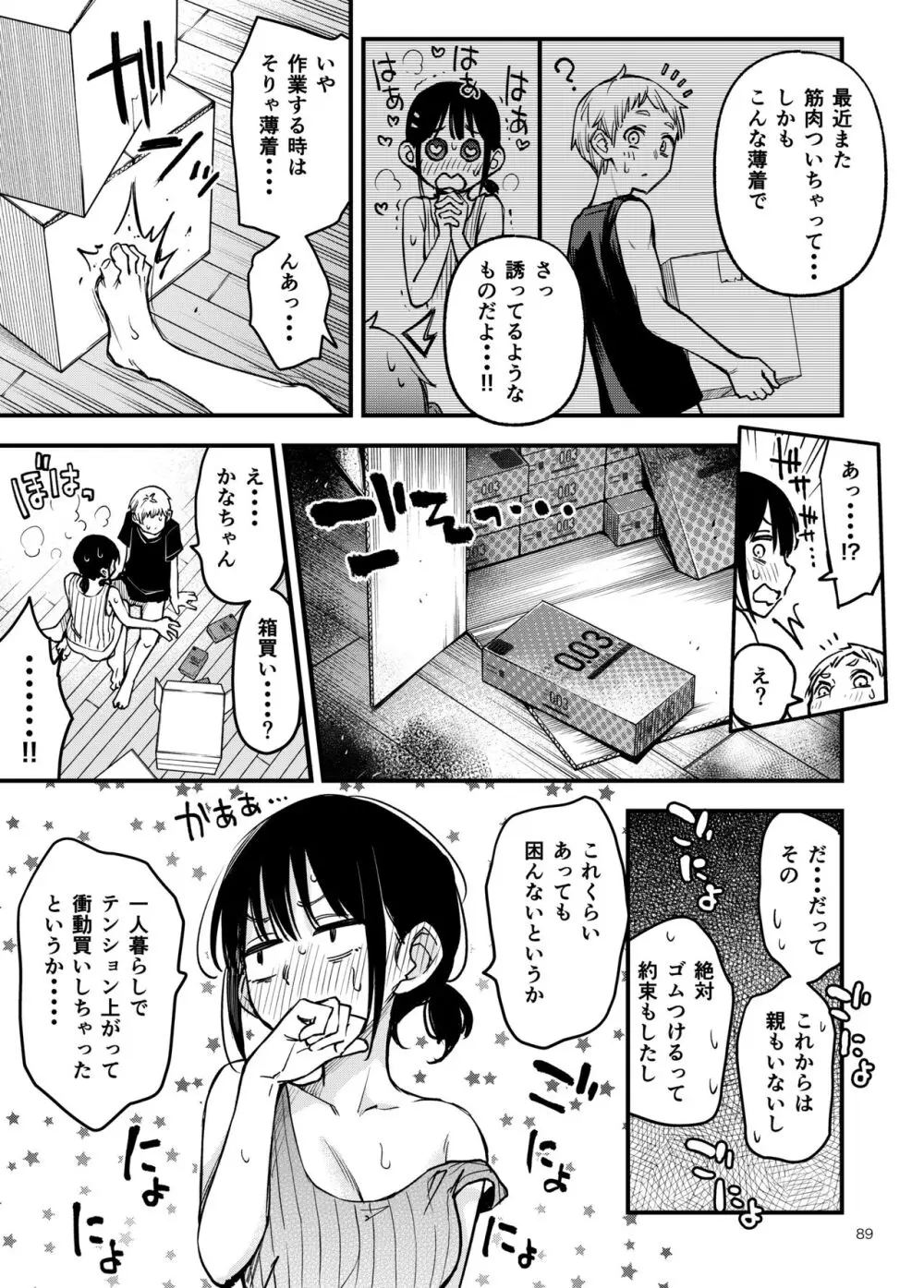 処女が童貞との初体験で目覚めちゃう話3 Page.89