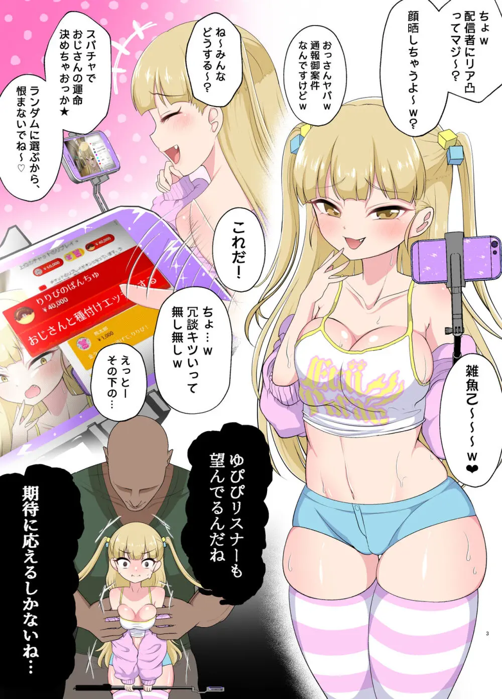 むちむち肉便器調教記録ー強気女をわからせー Page.3