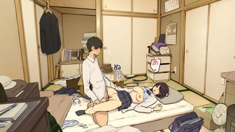 家族在宅中でも自分の部屋でなんとかセックスする学生時代 Page.10