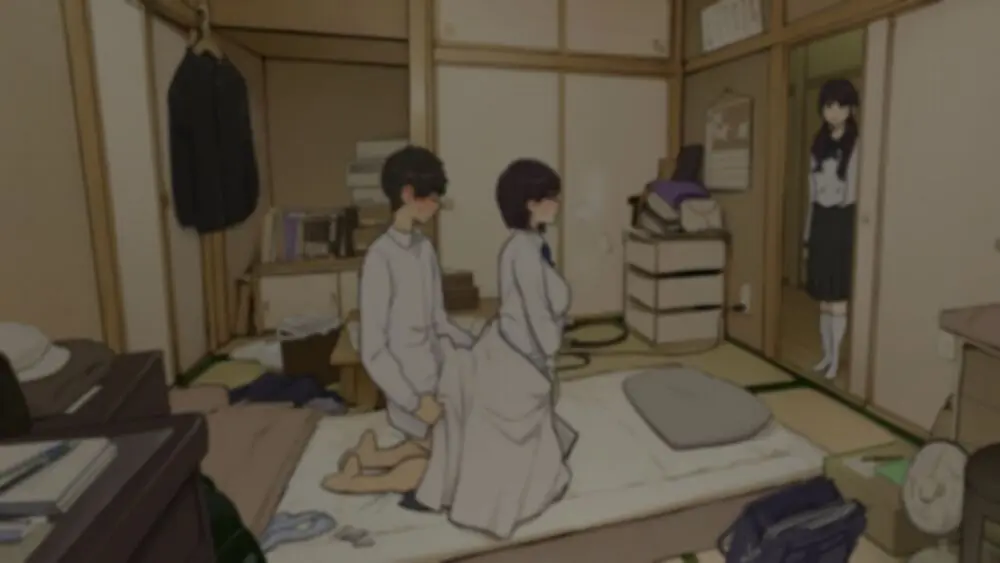 家族在宅中でも自分の部屋でなんとかセックスする学生時代 Page.17