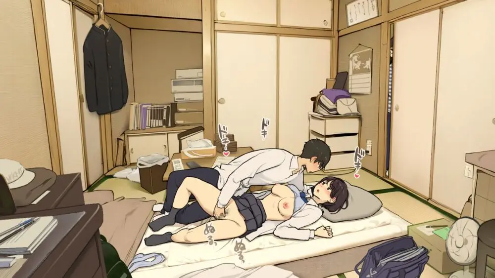 家族在宅中でも自分の部屋でなんとかセックスする学生時代 Page.7