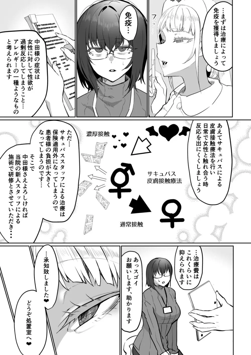 ふたなり♥治療サキュバスクリニック Page.5