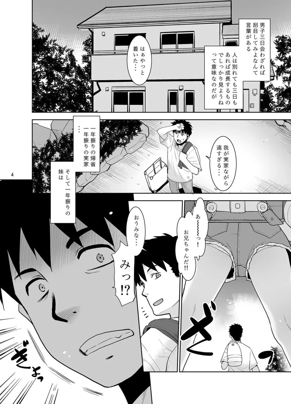 一年ぶりに会った妹がなんかスゴかった件。 Page.3