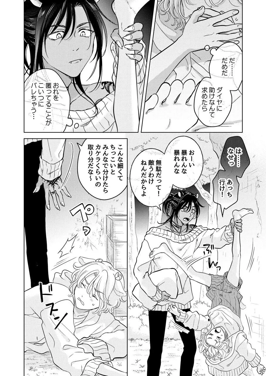 獣のごちそう、非常食 Page.54