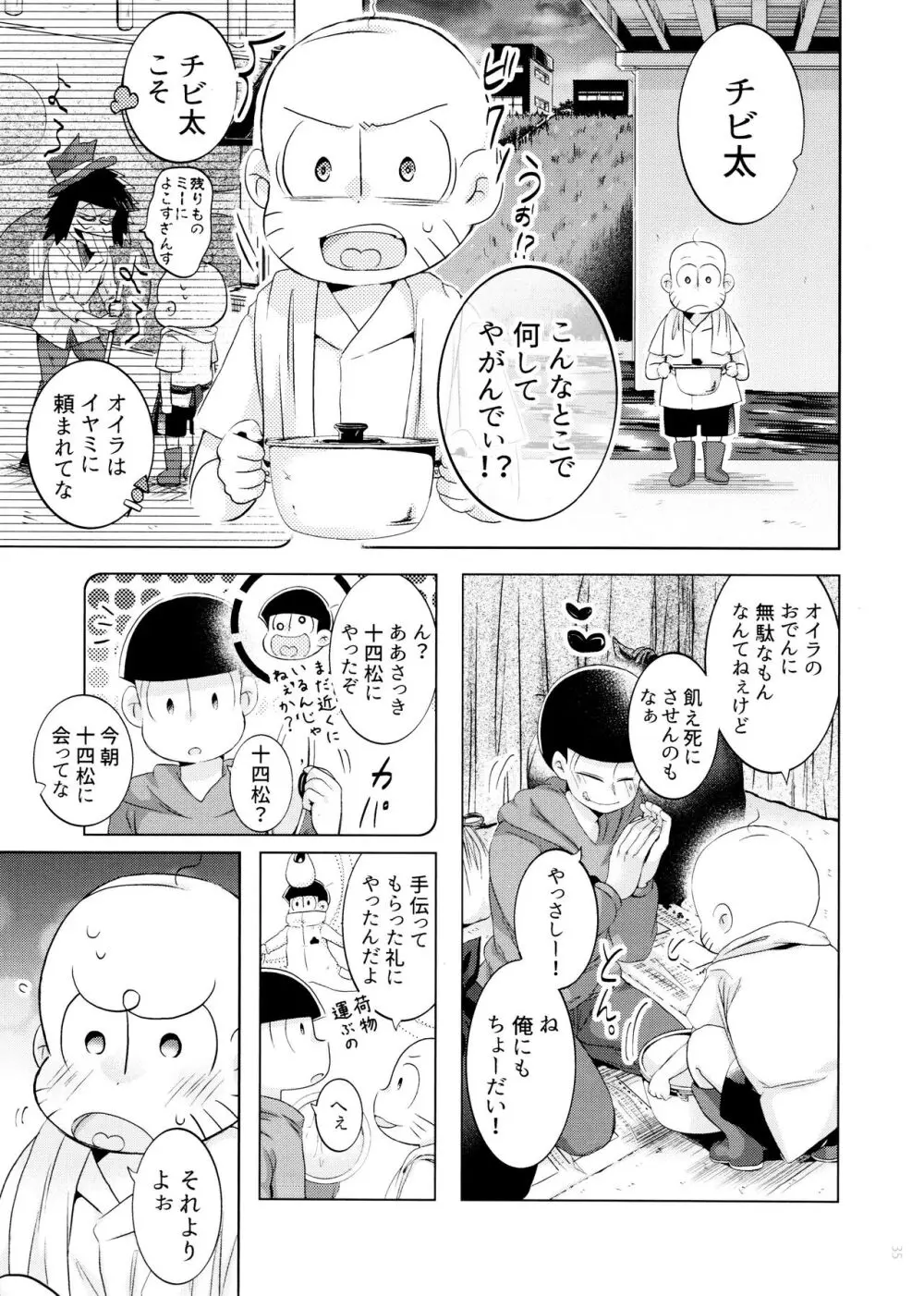 半熟とろとろオムライス ～あぁもう我慢できない～ Page.35