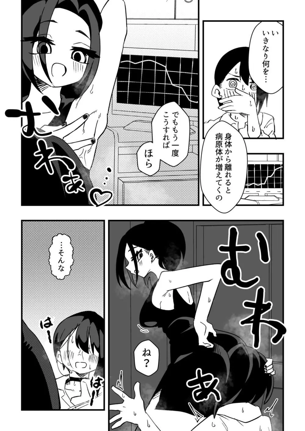 ナースさんたちによる匂い治療 Page.6