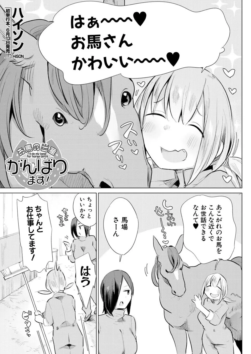 お馬の出産がんばります! Page.1