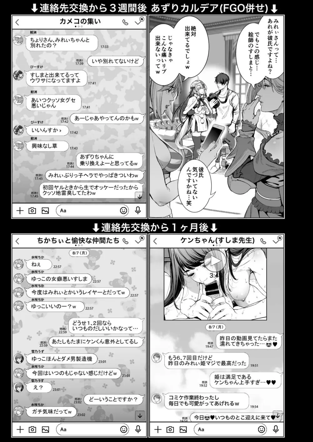 コスは淫らな仮面 総集編&誰が早くヤれるか!?初心者レイヤーコスハメレース編 Page.72