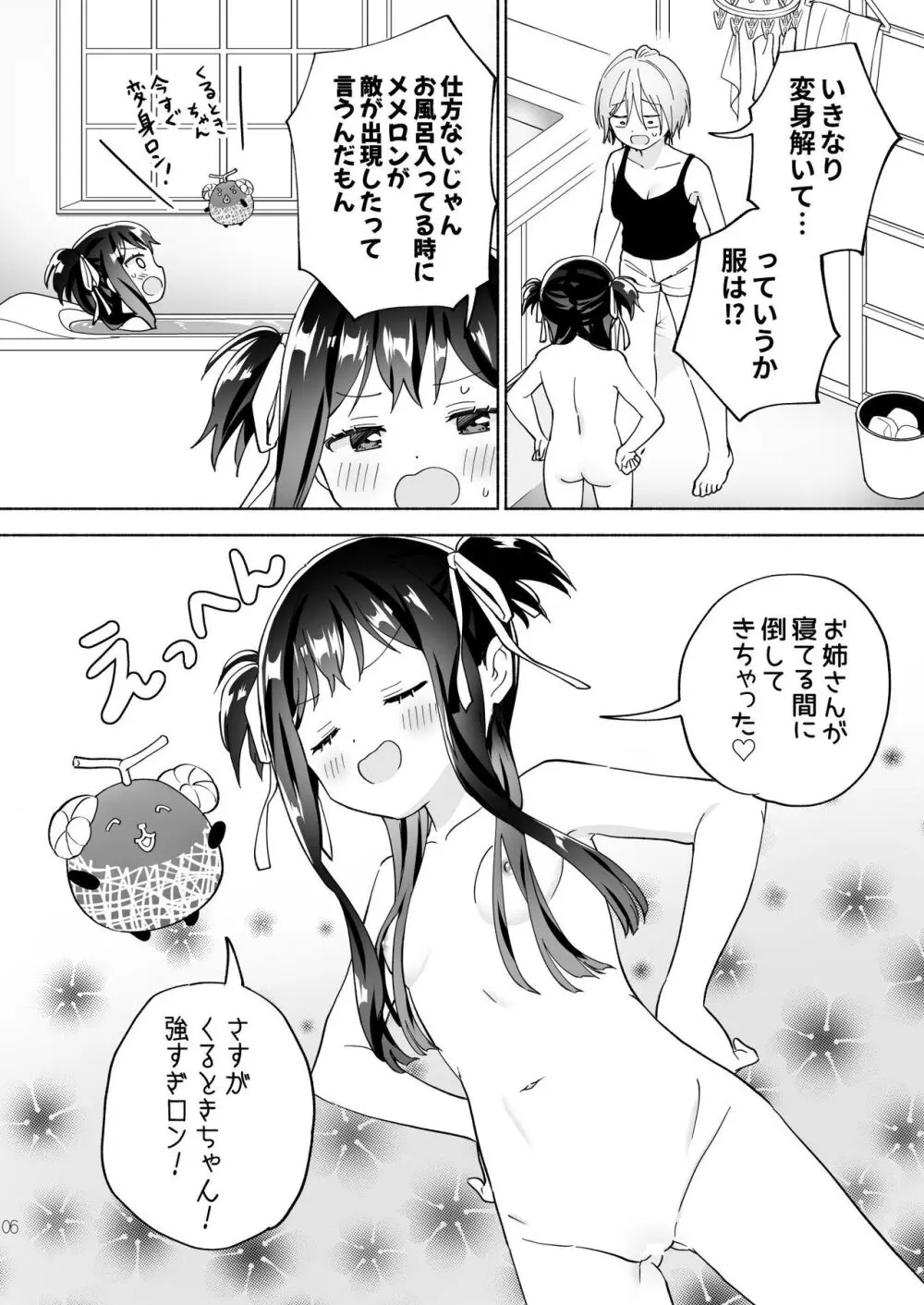 メスガキ魔法少女と濃厚百合わから接触 Page.5