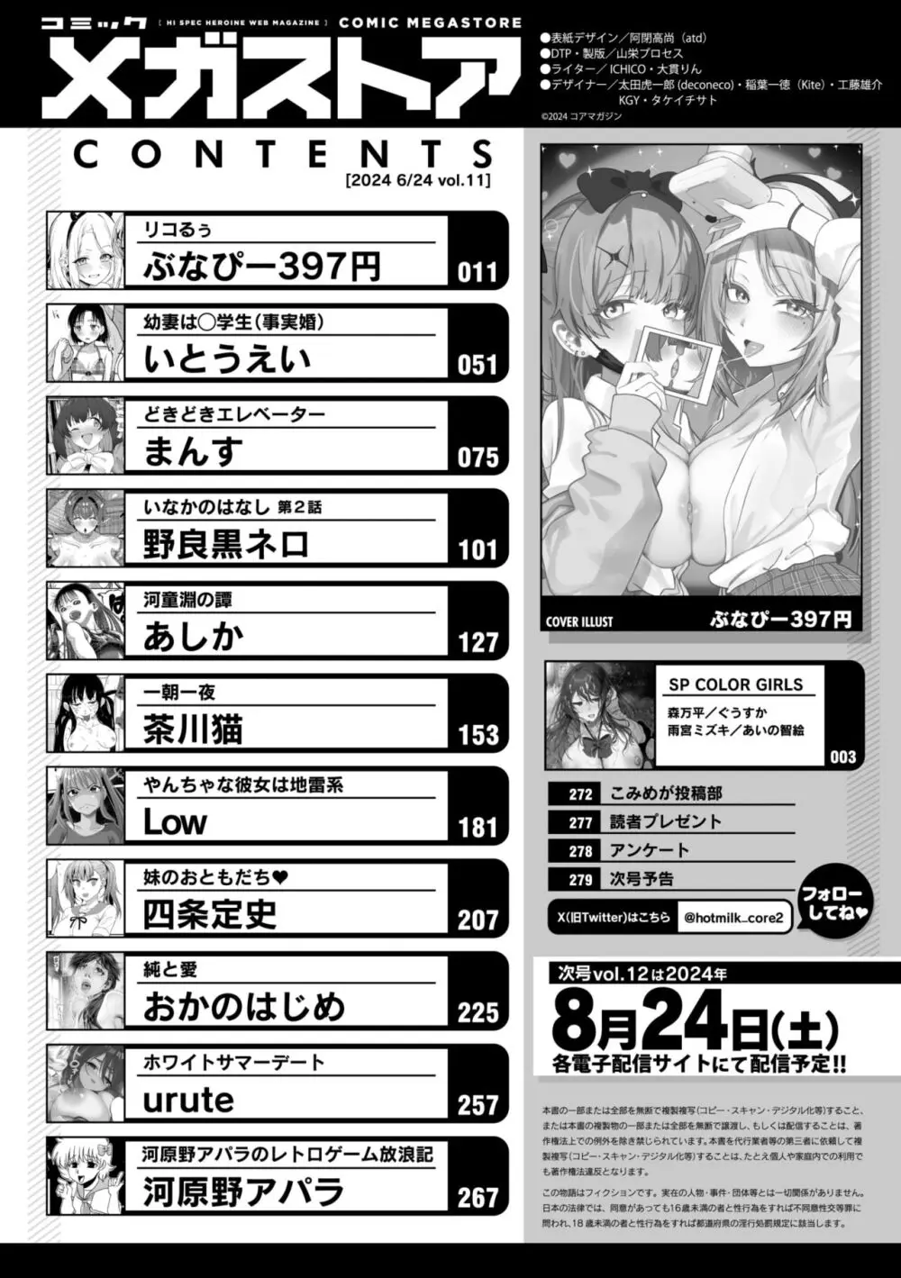 コミックメガストア Vol.11 Page.2