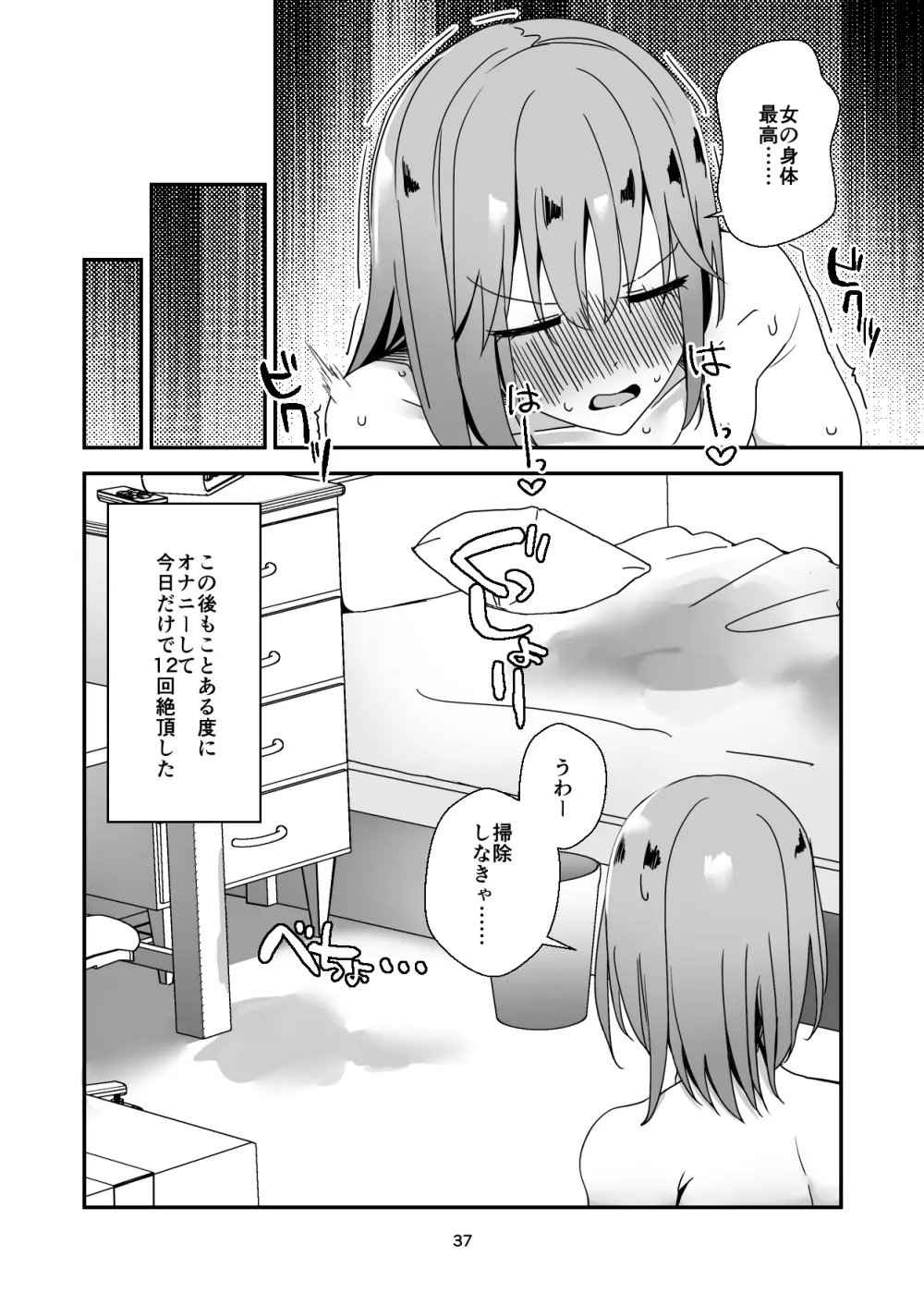 朝おんしたのでひたすらオナニーします 2 Page.37