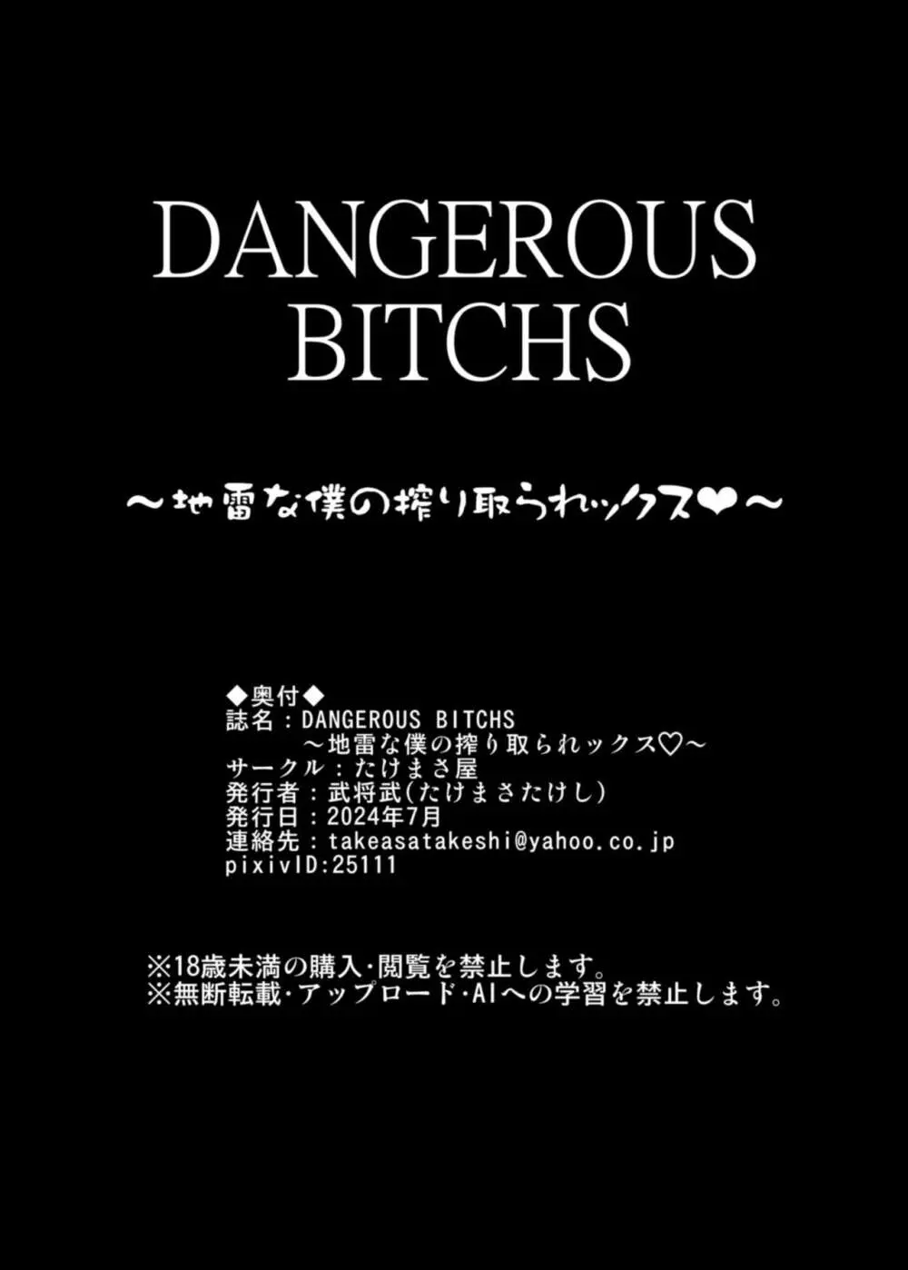 DANGEROUS BITCHS ～地雷な僕の搾り取られックス～ Page.63