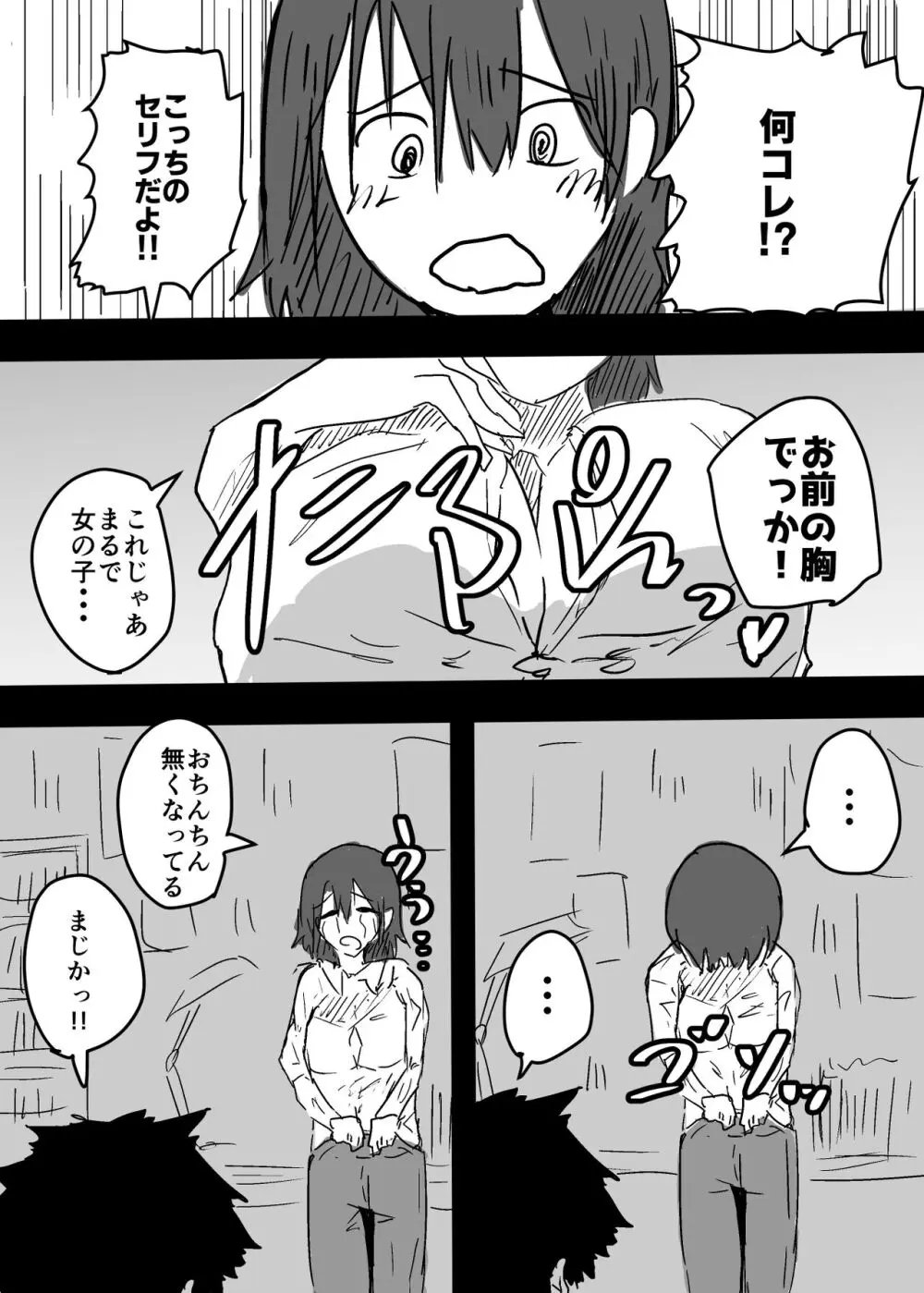 女体化した親友に膣内射精することになったんだが Page.11