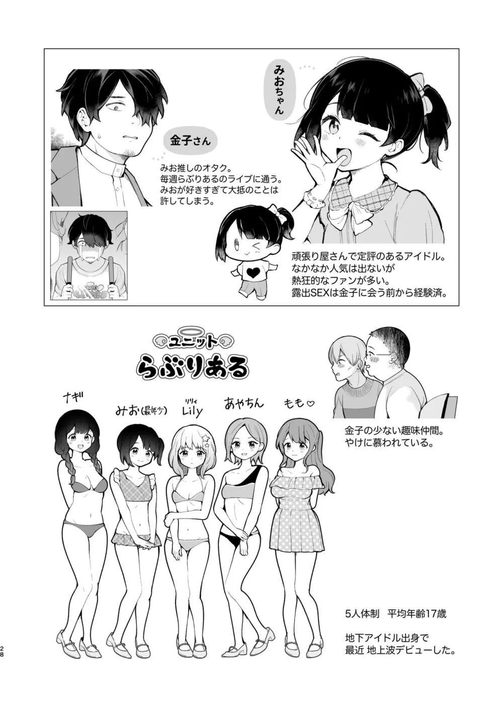 推しのアイドルが露出狂だった件。秋葉原デート編 + おまけ漫画 Page.30