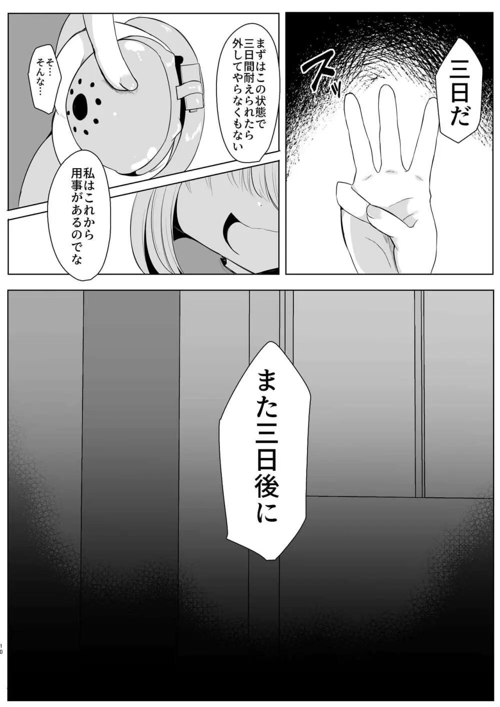 八雲藍による性奴○射精管理調教 子狐編 Page.9