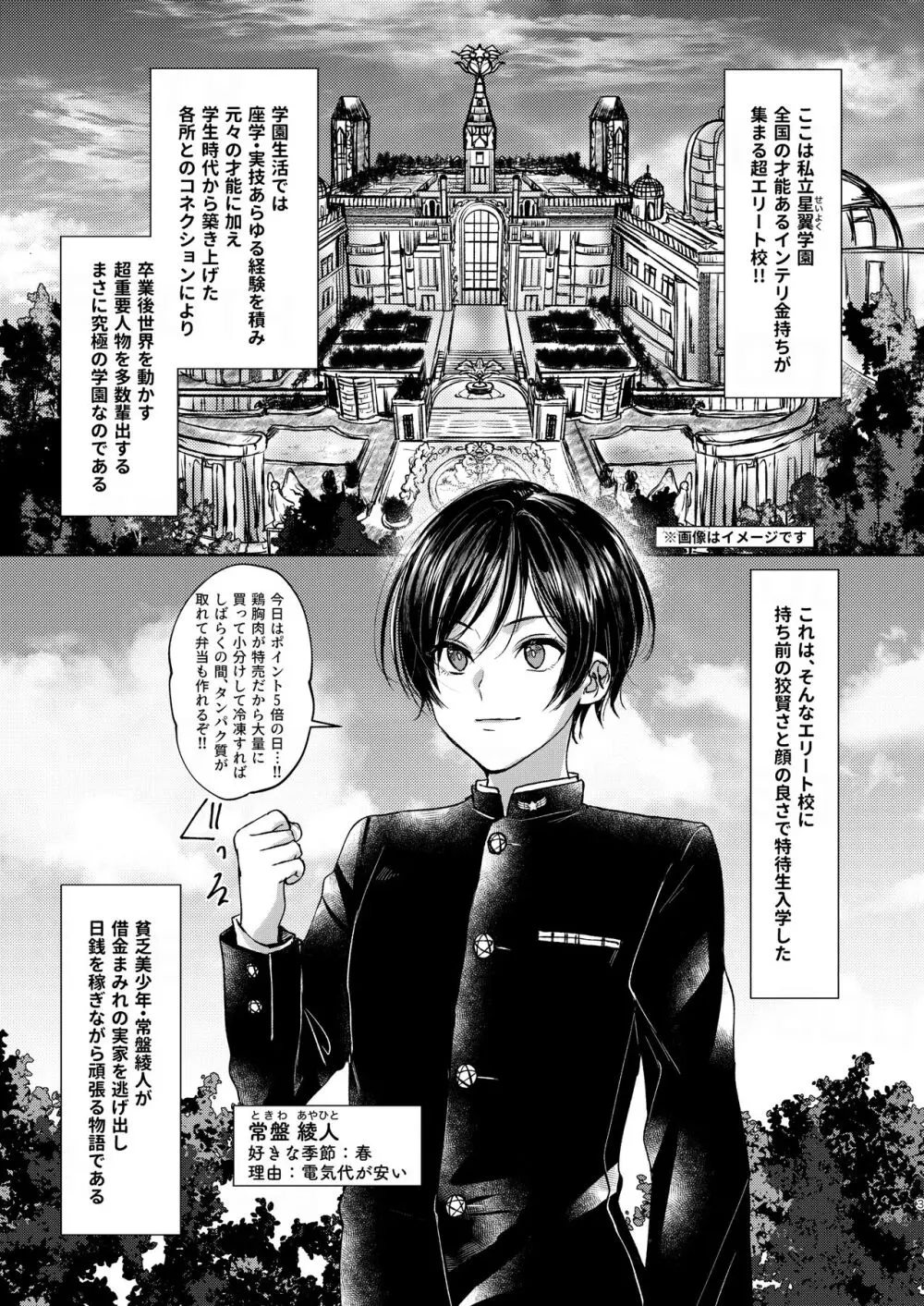 貧乏美少年と地獄の女装アルバイト Page.3