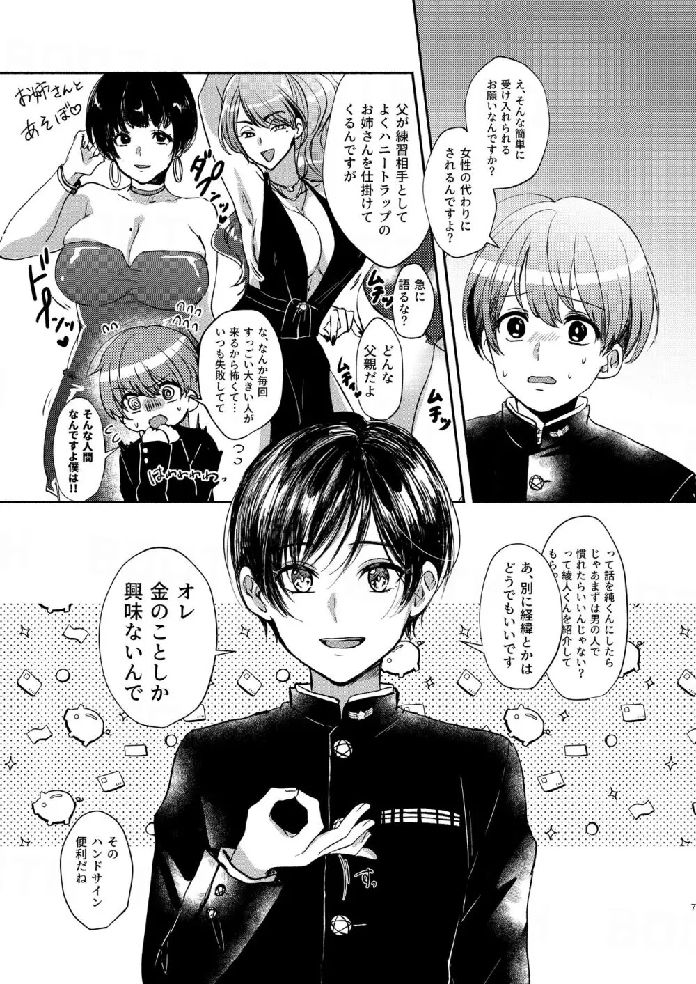 貧乏美少年と地獄の女装アルバイト Page.7