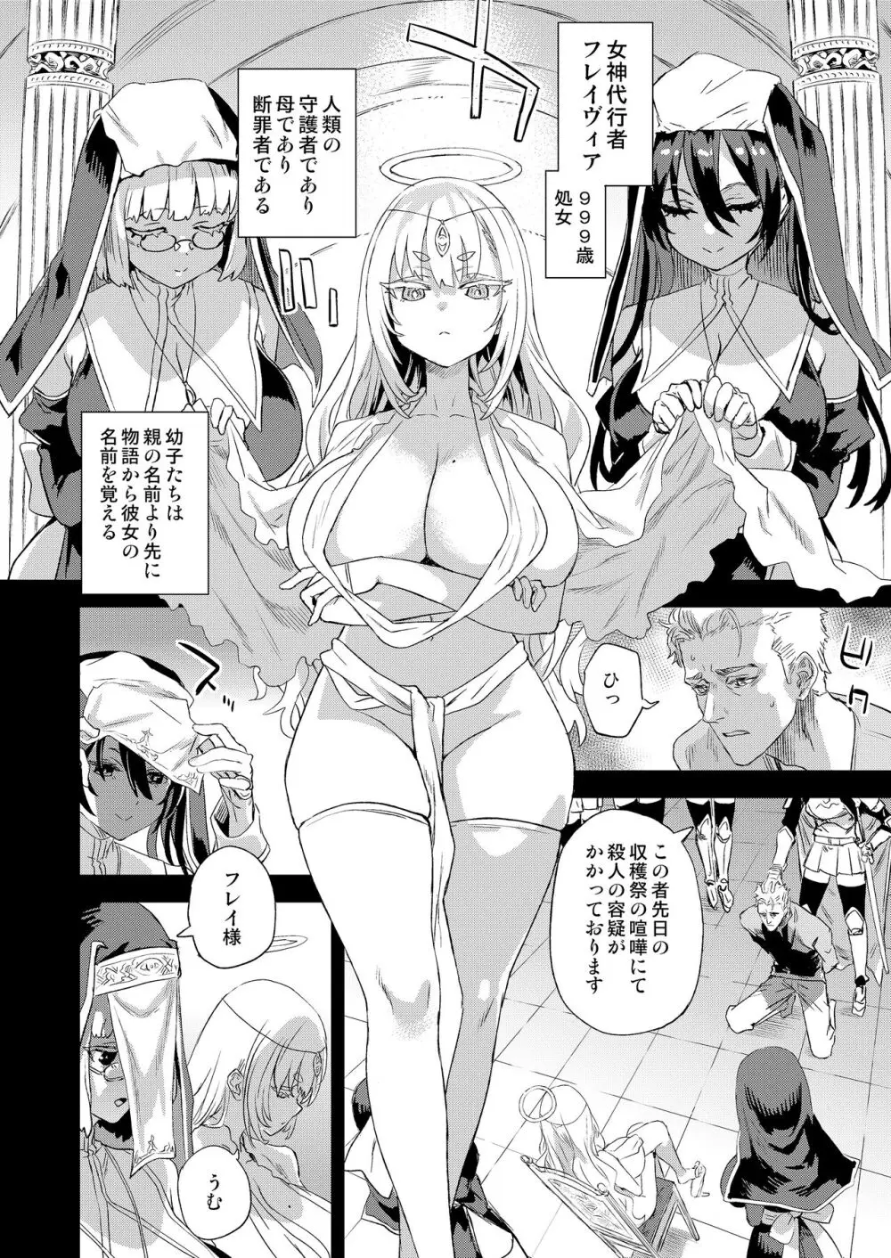 千年生き続けた女神代行者 Page.3