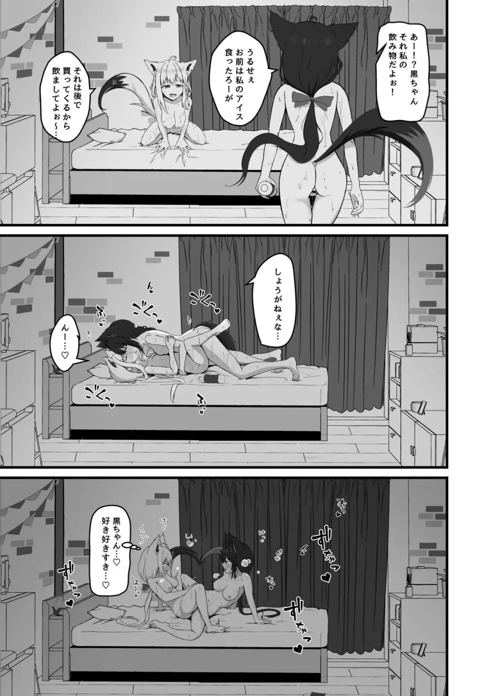 同居人との暑い休日 Page.18