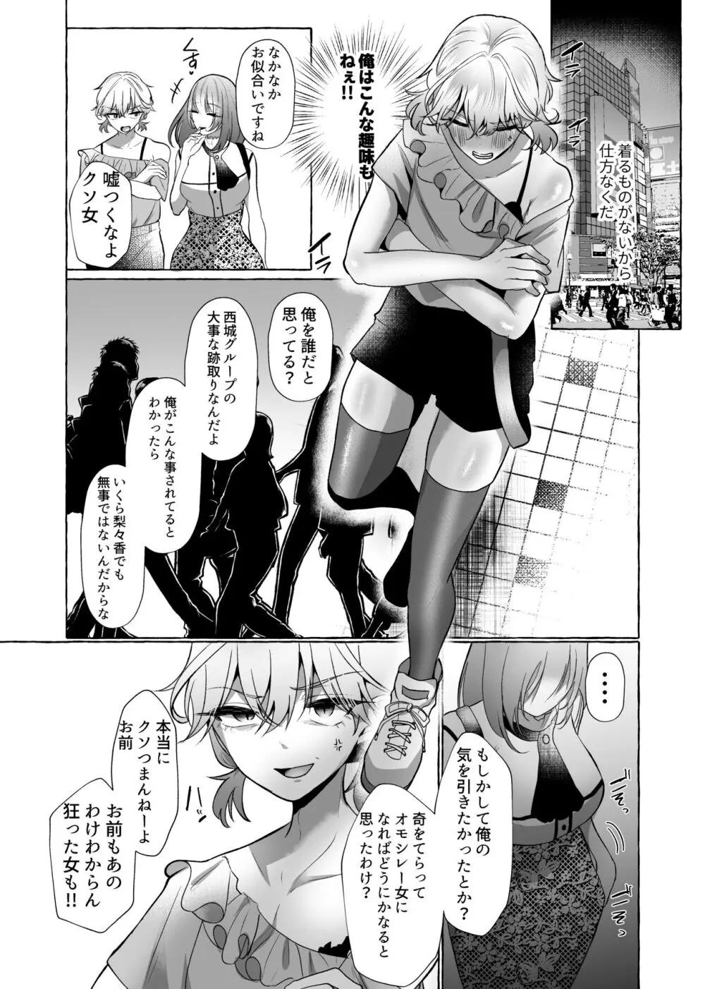 はるか100%♀ 御曹司強制女装メス豚化 Page.17