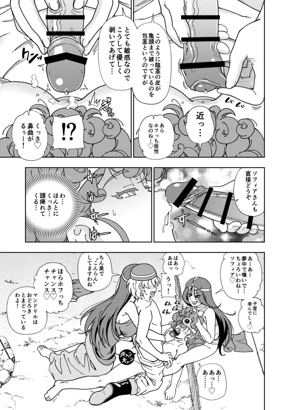 [ケンソウオガワ (フクダーダ)] ぱふぱふの書(天)上巻 (ドラゴンクエストIV) [DL版] Page.24