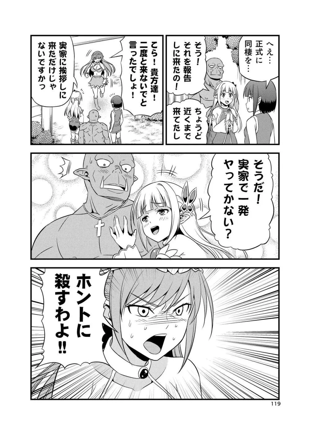 変態エルフと真面目オーク 同人版総集編 Page.118