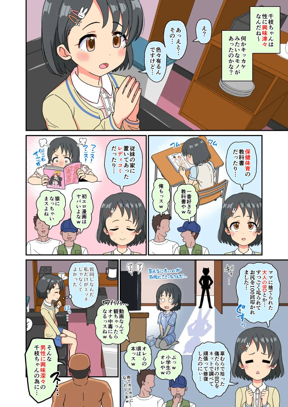 佐々木千枝現役小学生11歳アイドル AV debut Page.7