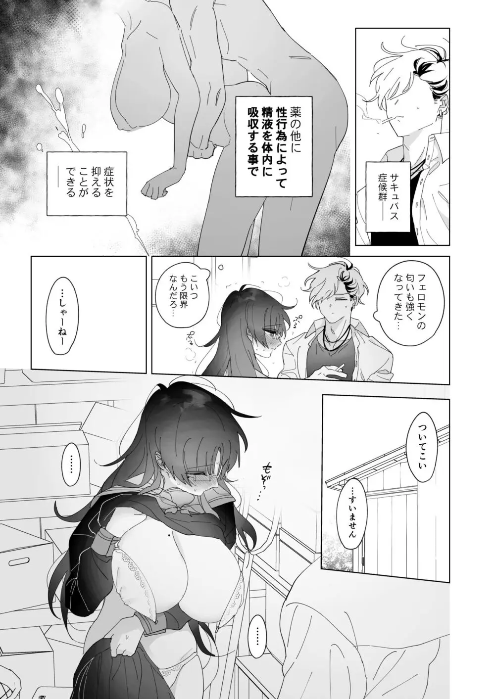 サキュバス症候群な彼女 Page.8