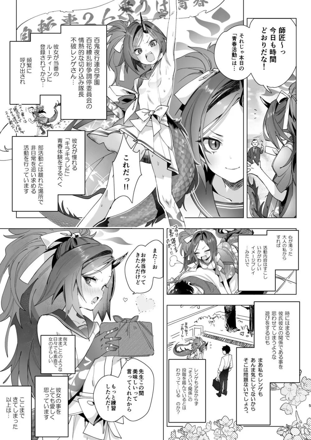 蓮華の花は散る散る満ちる Page.6