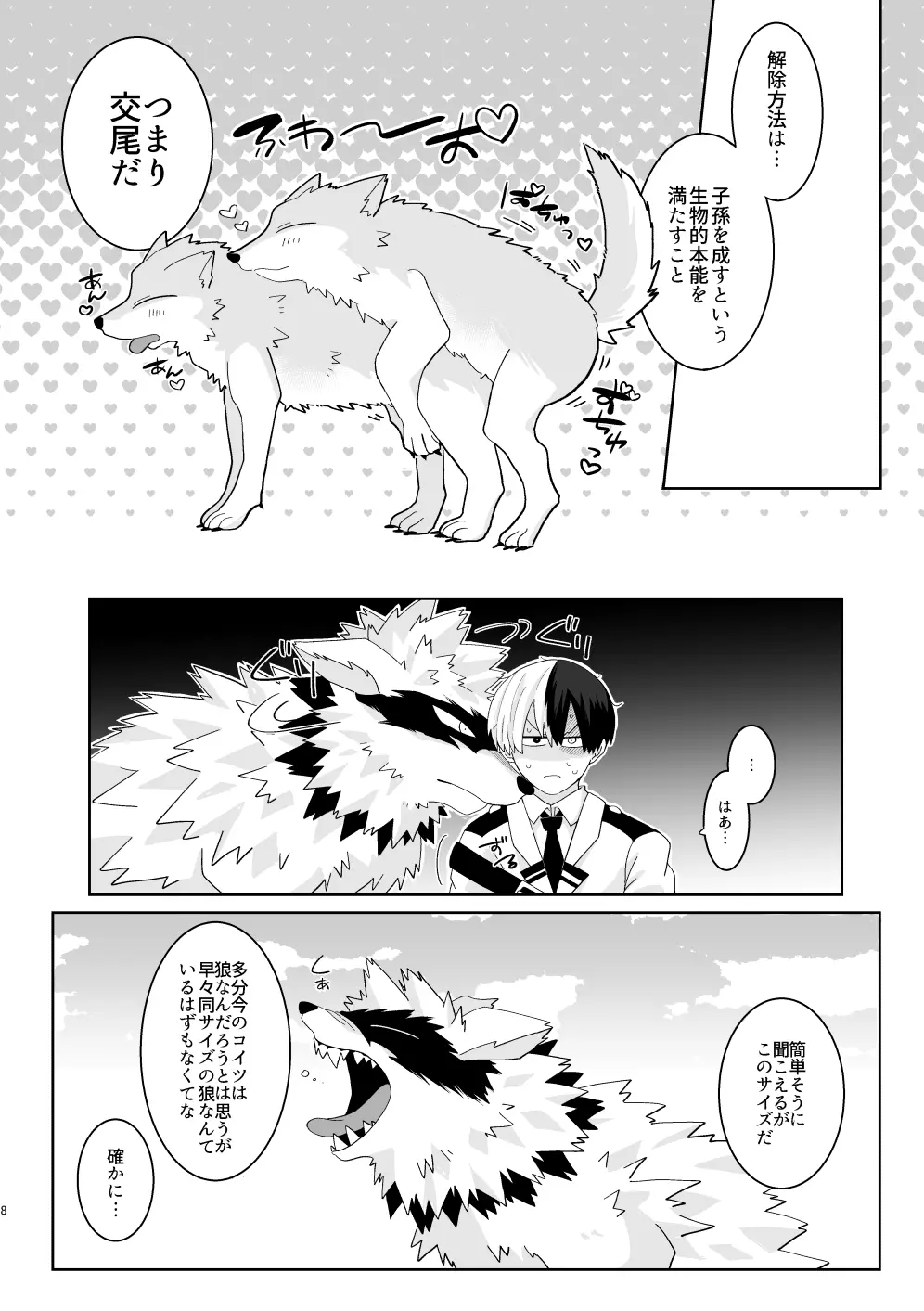 俺の彼氏が獣になった件 Page.7